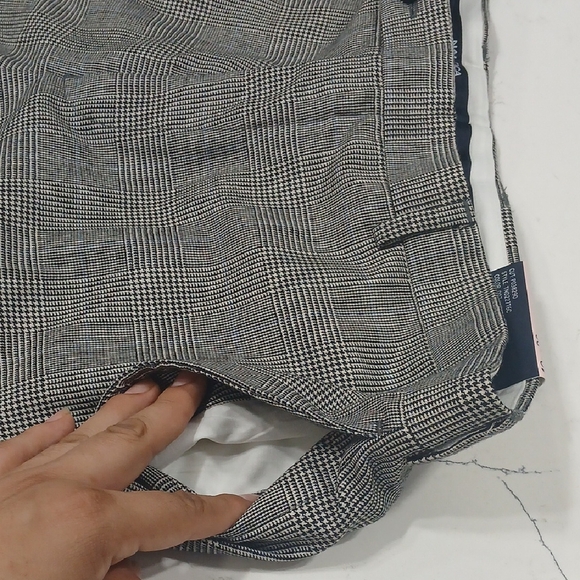 Nautica Black and White Houndstooth Trousers For Mens Sz40x30 It Has A Deffect - Picture 6 of 12